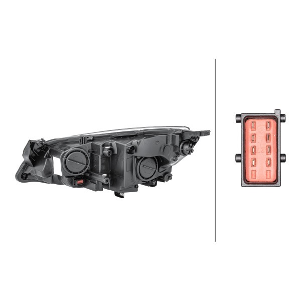 Правая блок фара HELLA 1EG010011321 цена, от 150.22 USD