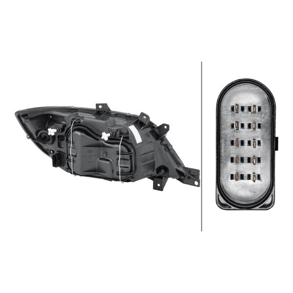 Фара левая HELLA 1EH246047051 цена, от 249.49 USD