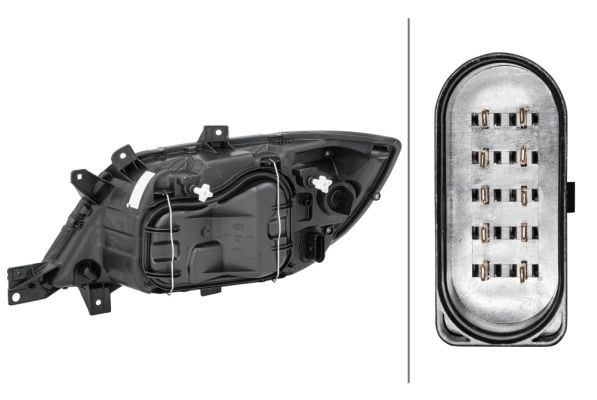 Правая фара 1EH246047061 HELLA