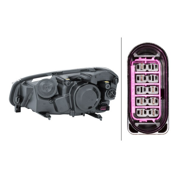Фара правая HELLA 1EJ009587621