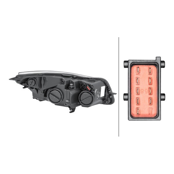 Фара левая HELLA 1EJ009630311 цена, от 148.22 USD