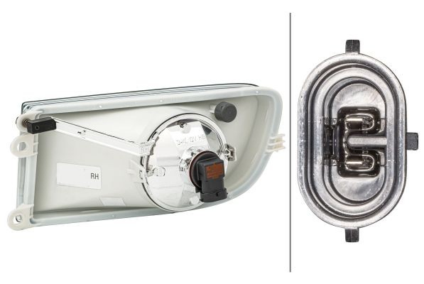 Фара противотуманная, правая HELLA 1N0354017021 цена, от 25.34 USD