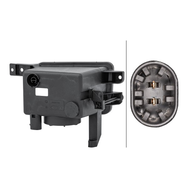 Фара противотуманная, левая HELLA 1NA354660011 цена, от 33.87 USD