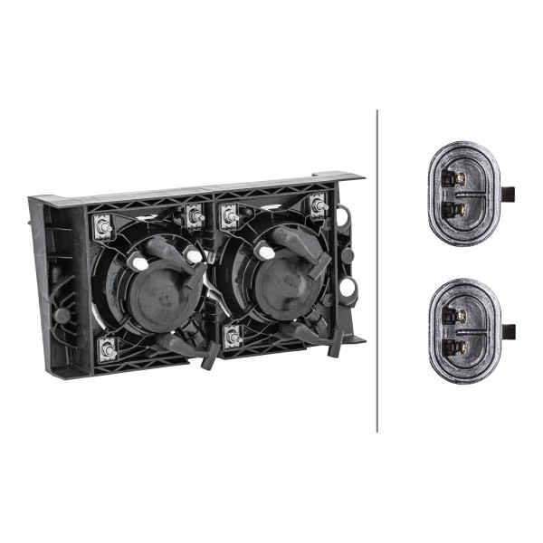 Фара противотуманная, правая Daniparts DPDA008 цена, от 54.89 USD