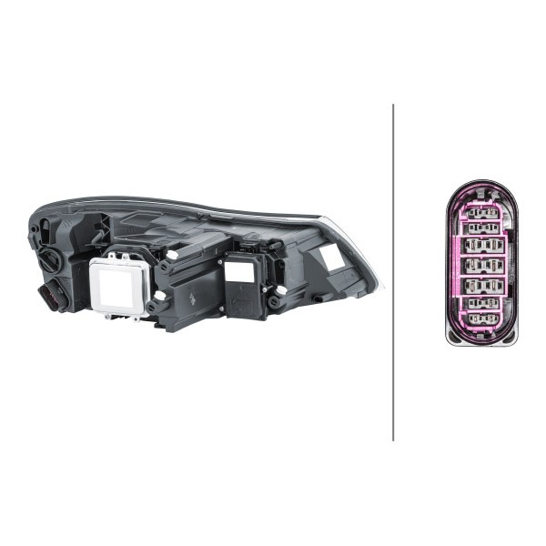Купить 1ZL247052311 HELLA Фара левая передняя