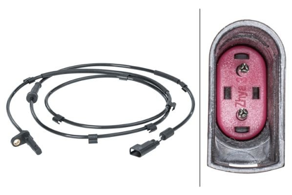 6PU012679901 HELLA Датчик АБС (ABS) задний, правый