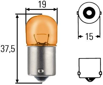 Лампочка 8GA002071051 HELLA