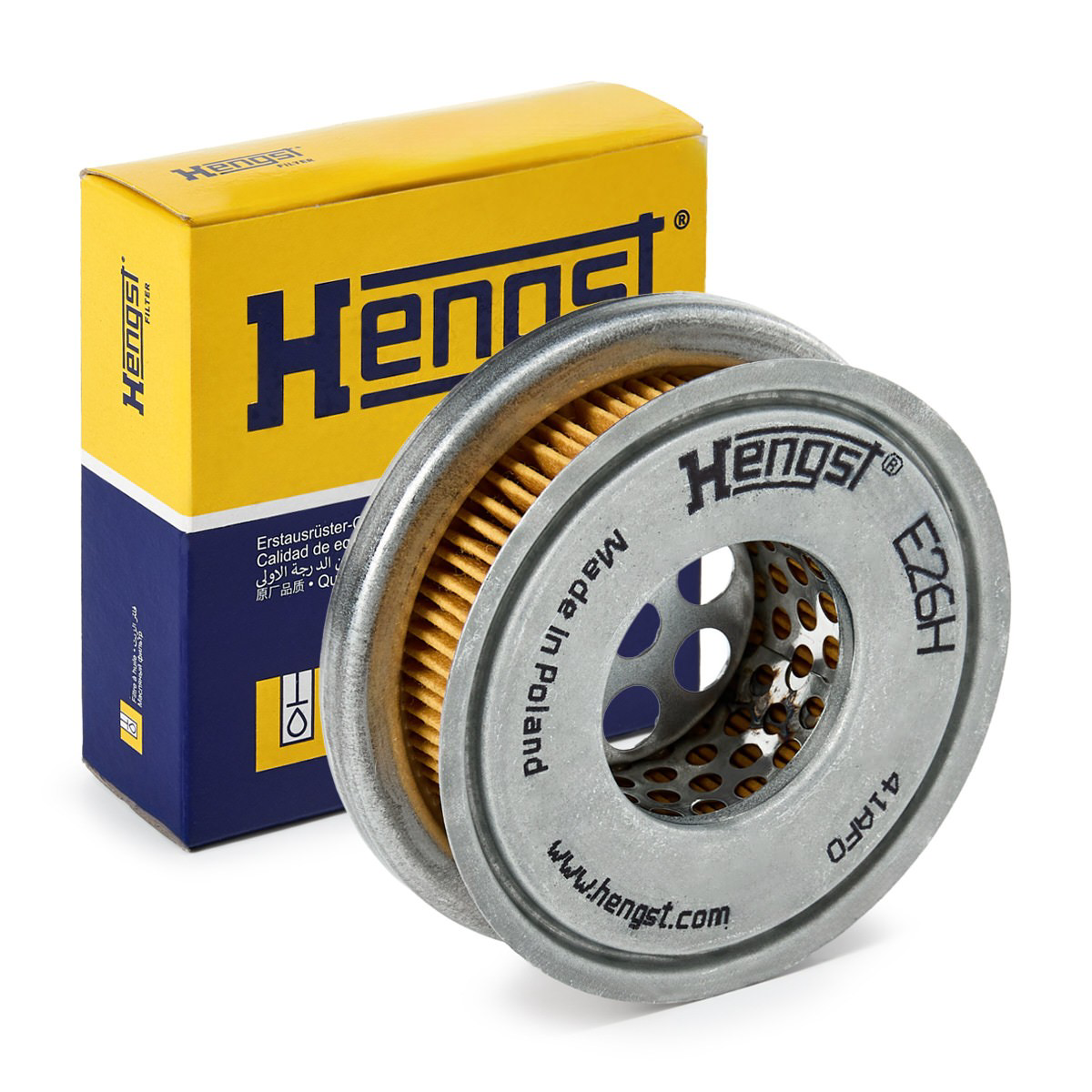 Фильтр воздушный гидроусилителя Hengst E26H