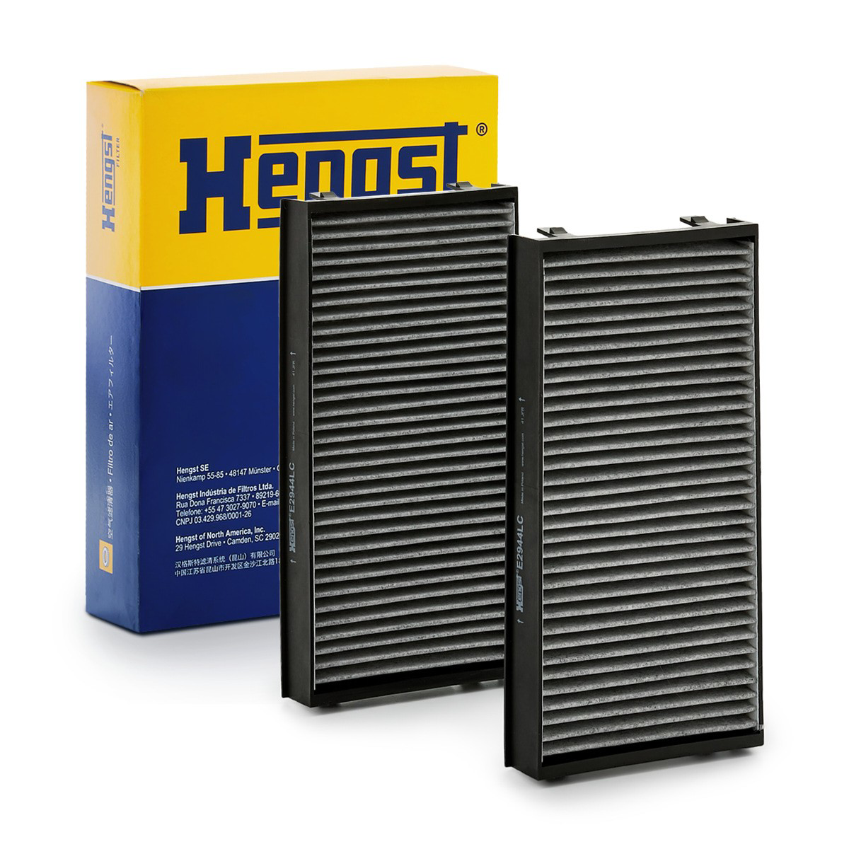 Купить E2944LC2 Hengst Фильтр салона угольный