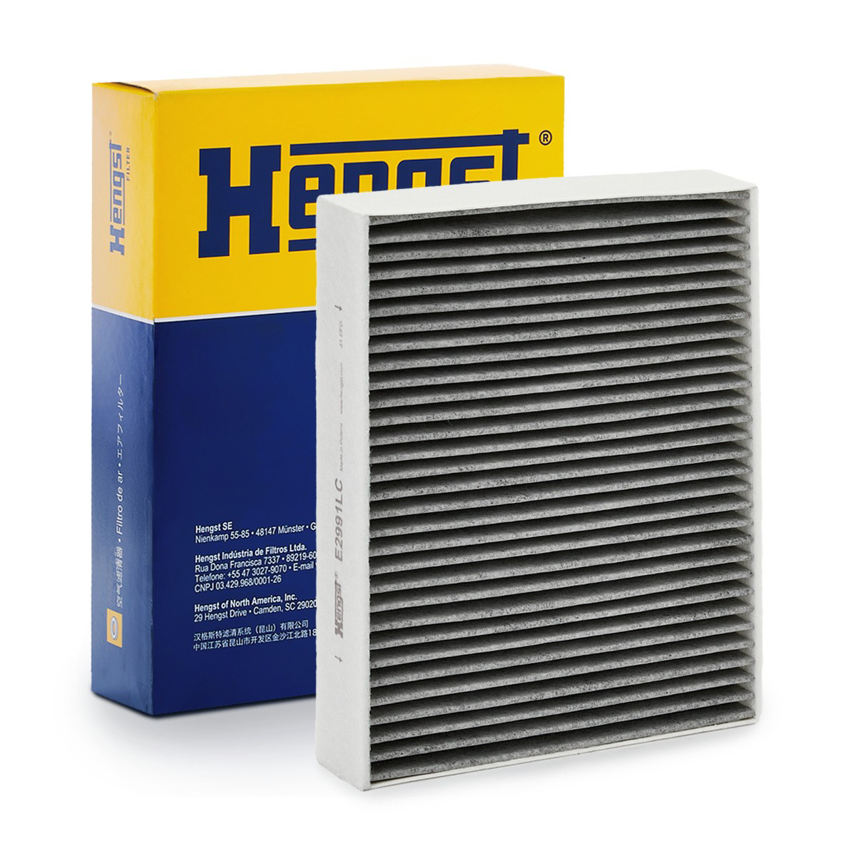 Купить E2991LC Hengst Фильтр салона угольный