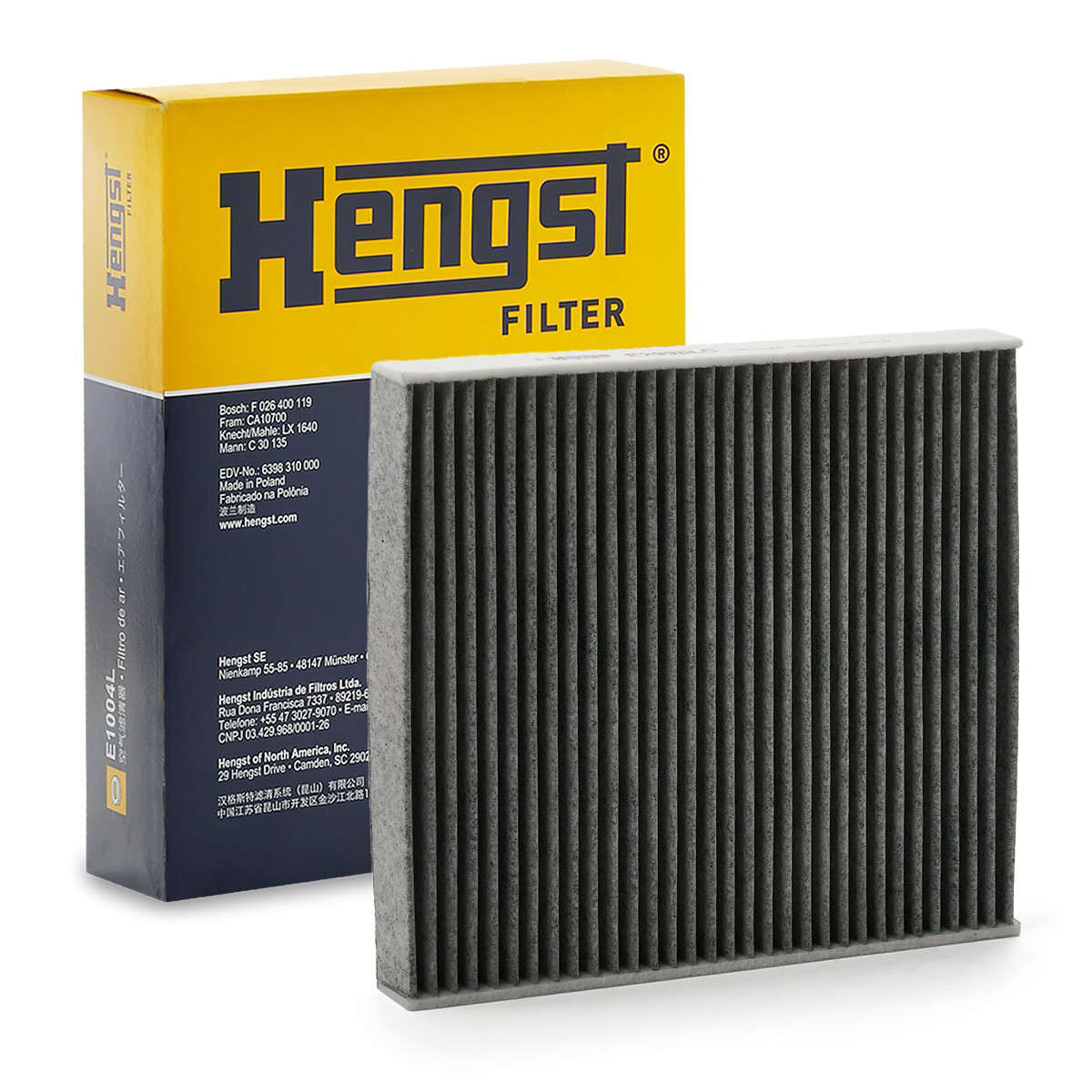 Фильтр салона E2998LC Hengst