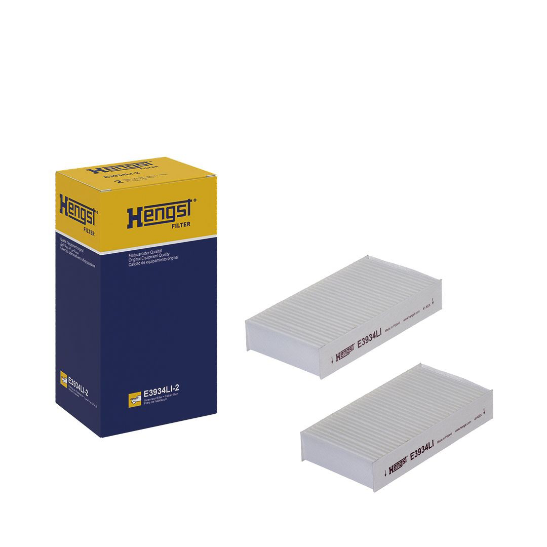 Фильтр воздушный отопителя Hengst E3934LI2 цена, от 21.63 USD