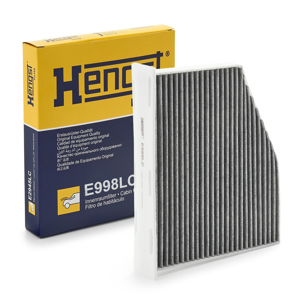 Фильтр воздушный отопителя Hengst E998LC цена, от 11.24 USD
