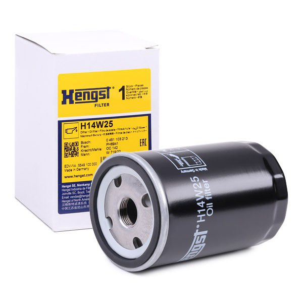 Фильтр очистки масла центробежный Hengst H14W25 цена, от 14.81 USD