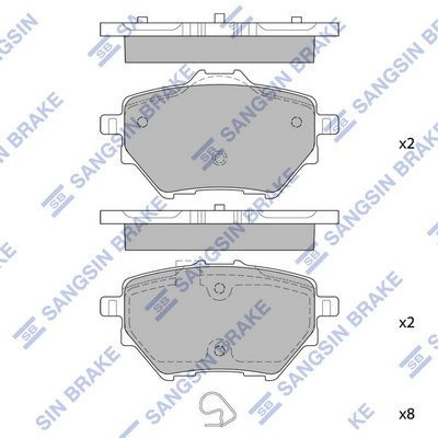 Колодки дисковые  Great Wall 3502110XSZ08A цена, от 33.65 USD