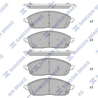 K68531132AA Fiat/Alfa/Lancia Колодки передние