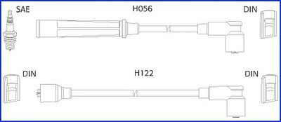 134474 Hitachi Провода высоковольтные