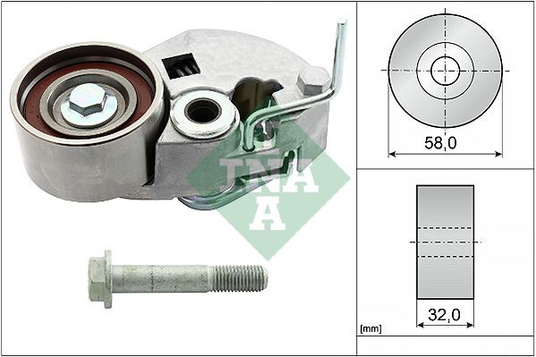 Натяжной ролик ремня ГРМ INA 531084310 цена, от 34.51 USD