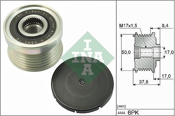 Купить Шкив генератора Ниссан Кашкай II J11