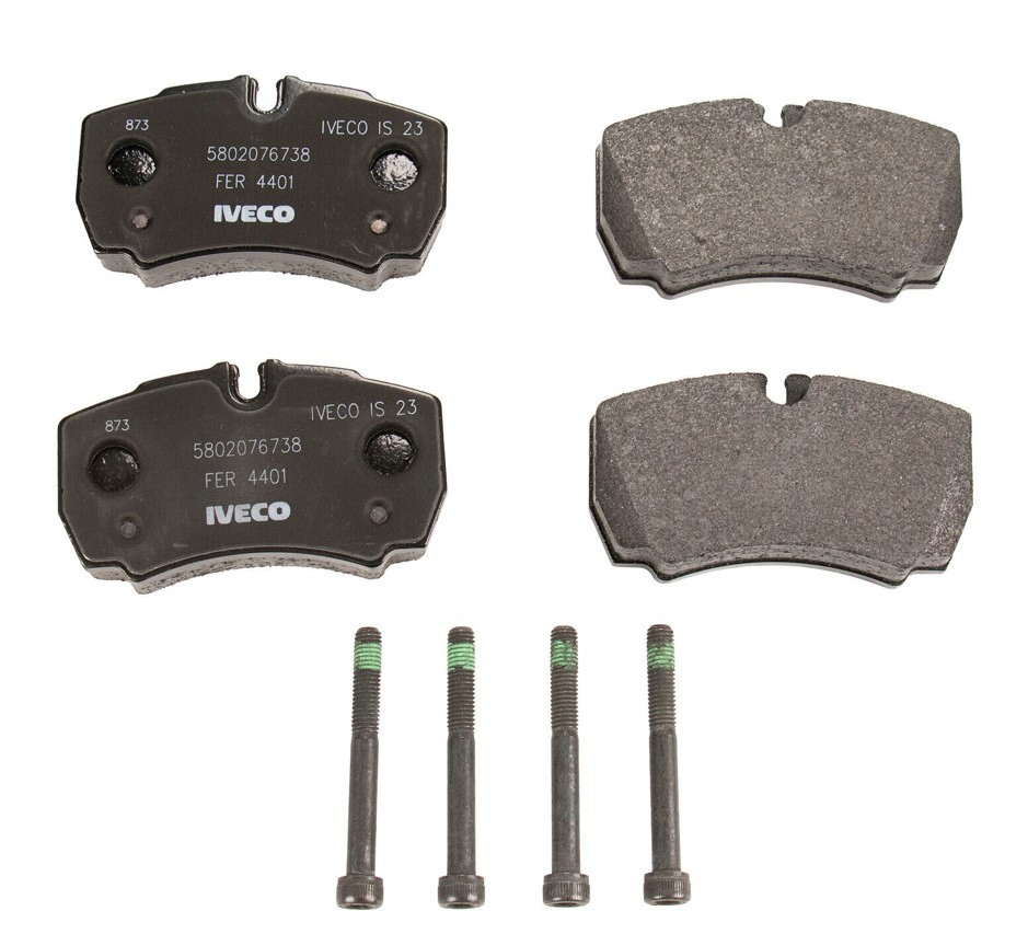 Колодки тормозные задние дисковые IVECO 42576680