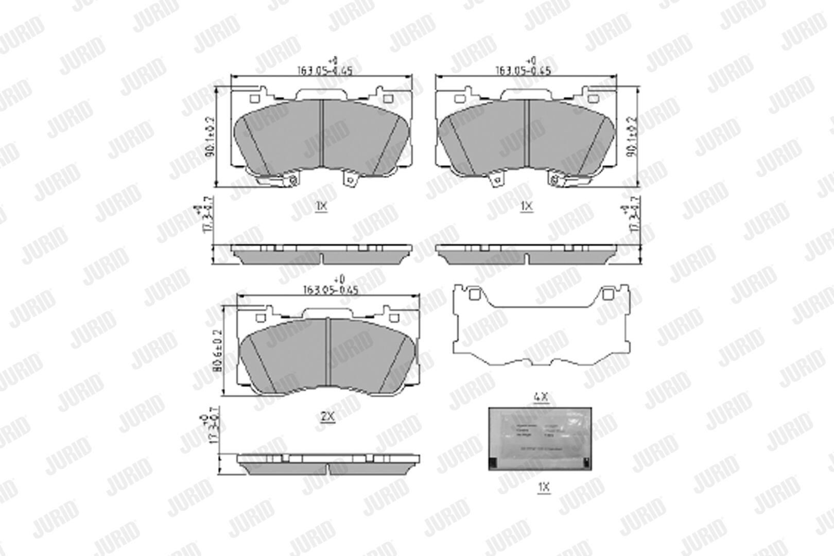 Колодки Ford Mustang VI кабриолет (ZG) (2014 - 2023) цена, от 87.65 USD