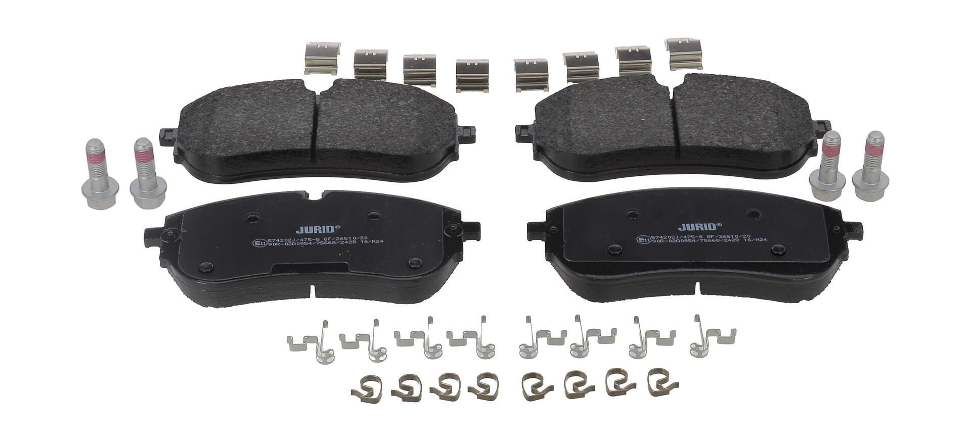 Передние тормозные колодки J9C37915 Jaguar
