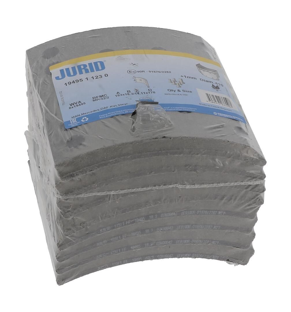 Накладка тормозная передняя (TRUCK) Textar 19495191008T088 цена, от 44.92 USD