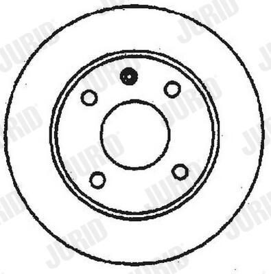 Тормоз дисковый передний Jurid/Bendix 561141JC цена, от 18.26 USD