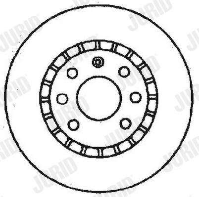 Тормоз дисковый передний Jurid/Bendix 561488JC цена, от 26.35 USD