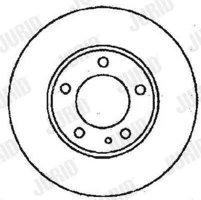 Тормоз дисковый передний Jurid/Bendix 561550JC цена, от 32.12 USD