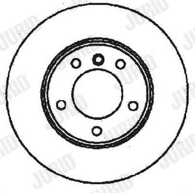 Тормоз дисковый передний Jurid/Bendix 561551JC цена, от 37.33 USD