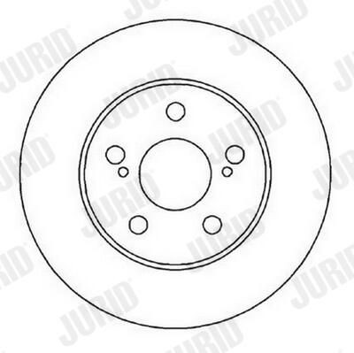 Тормоз дисковый передний Jurid/Bendix 561822JC цена, от 36.06 USD