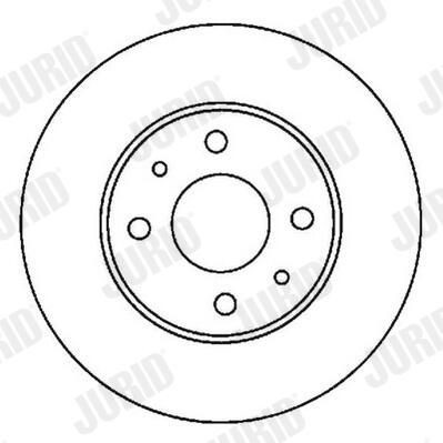 Тормоз дисковый передний Jurid/Bendix 562024JC цена, от 22.63 USD