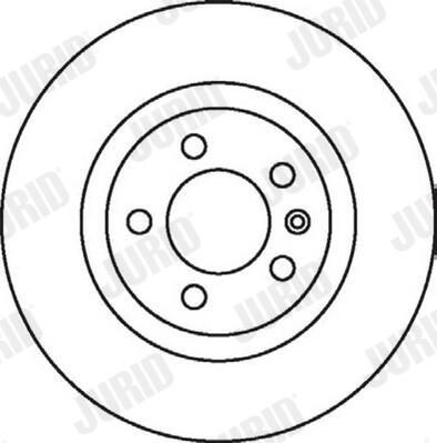 Задний тормозной диск Jurid/Bendix 562081JC цена, от 29.36 USD