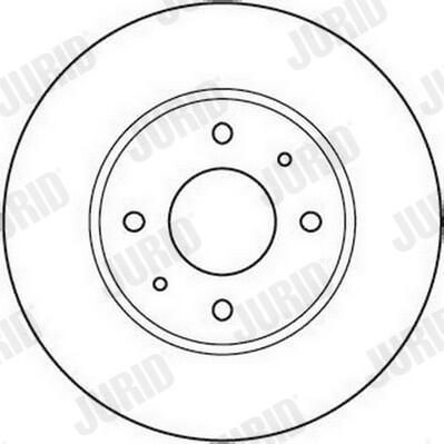 Тормоз дисковый передний Jurid/Bendix 562088JC цена, от 41.83 USD