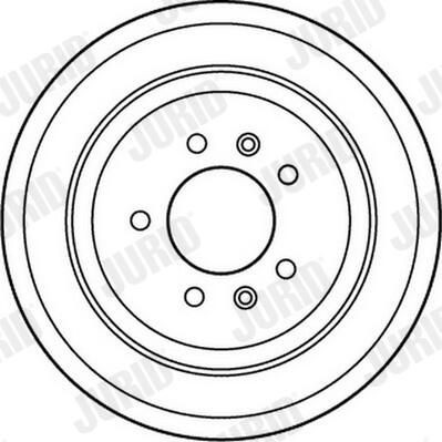 Задний тормозной диск Jurid/Bendix 562127JC цена, от 36.58 USD