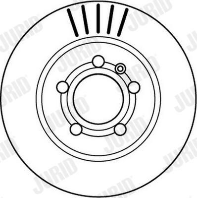 Задний тормозной диск Jurid/Bendix 562133JC цена, от 36.04 USD