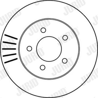 Тормоз дисковый передний Jurid/Bendix 562137JC цена, от 37.40 USD