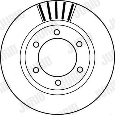 Тормоз дисковый передний Jurid/Bendix 562168JC цена, от 41.66 USD