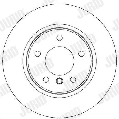 Задний тормозной диск Jurid/Bendix 562310JC цена, от 36.44 USD