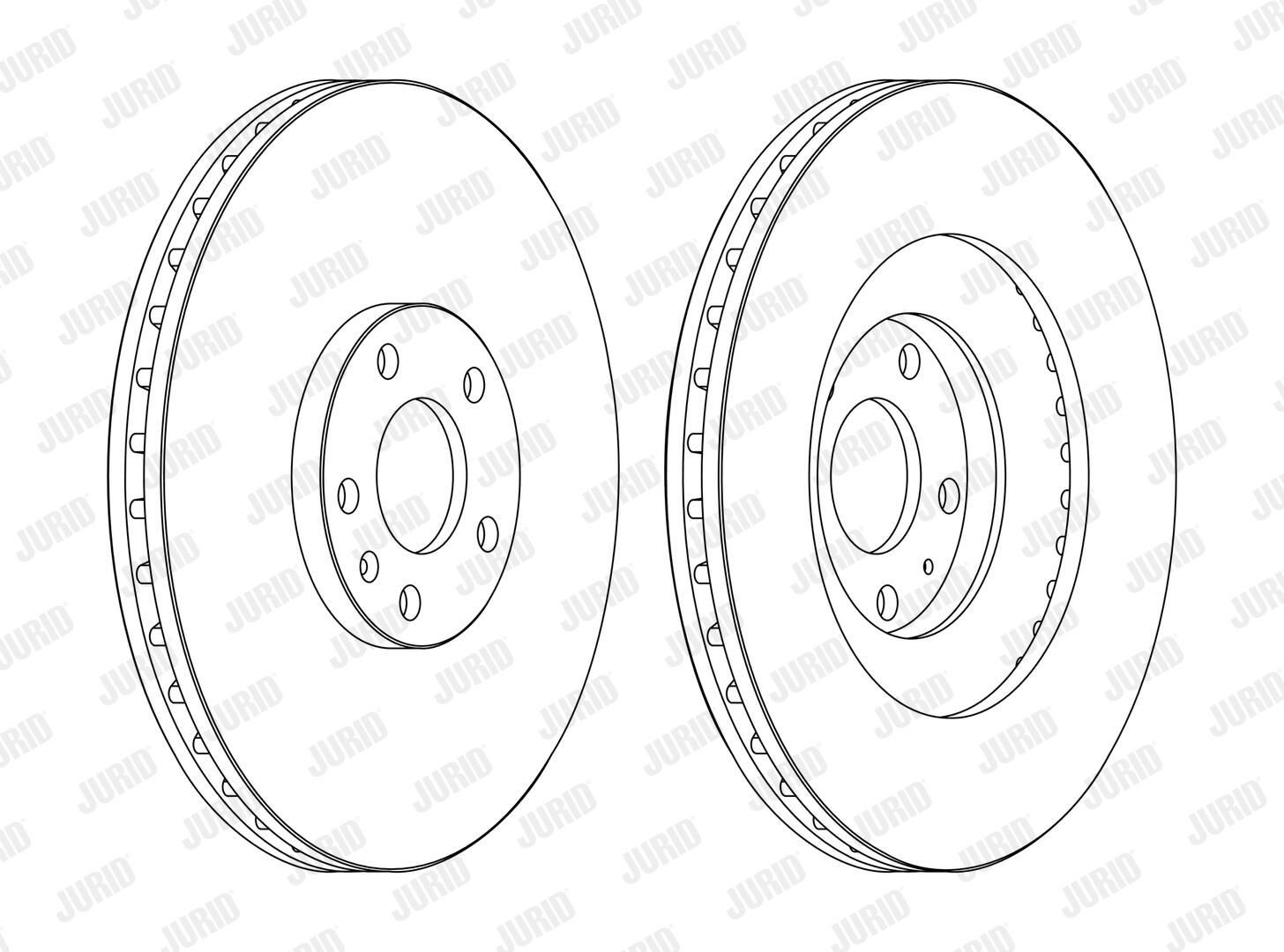 Тормоз дисковый передний Jurid/Bendix 562389JC1 цена, от 50.81 USD