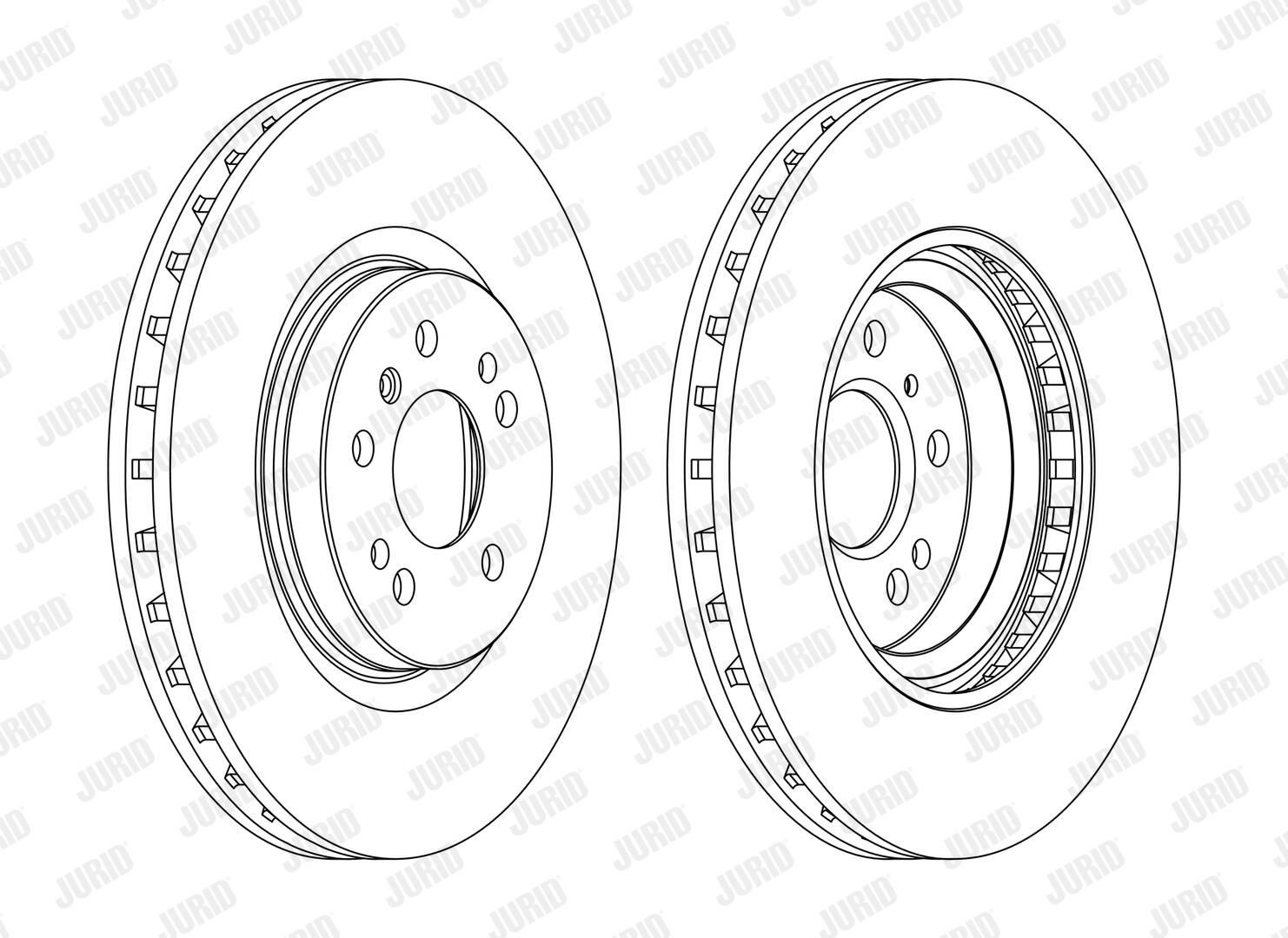 Тормоз дисковый передний Jurid/Bendix 562403JC1 цена, от 84.80 USD