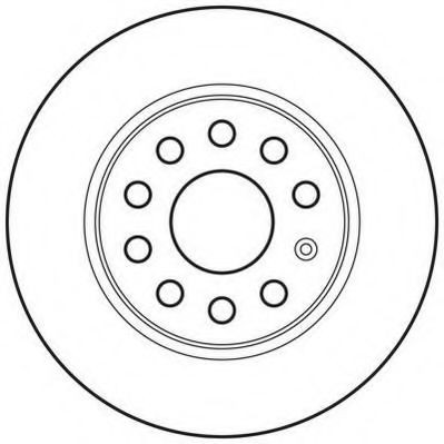 Задний дисковый тормоз Jurid/Bendix 562614JC