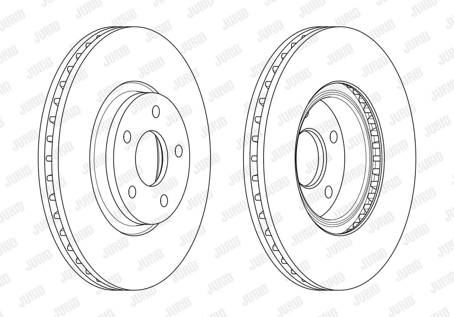 Тормоз дисковый передний Jurid/Bendix 562624JC1 цена, от 48.63 USD