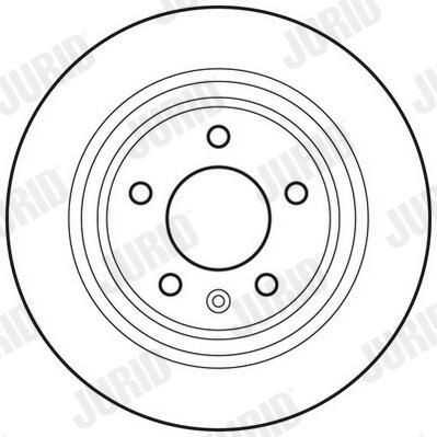Задний тормозной диск Jurid/Bendix 562640JC цена, от 37.57 USD