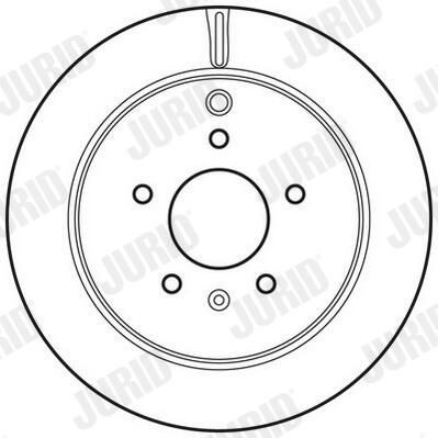 Задний тормозной диск Jurid/Bendix 562670JC цена, от 55.71 USD