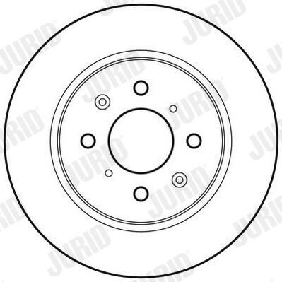 Задний тормозной диск Jurid/Bendix 562704JC цена, от 28.08 USD