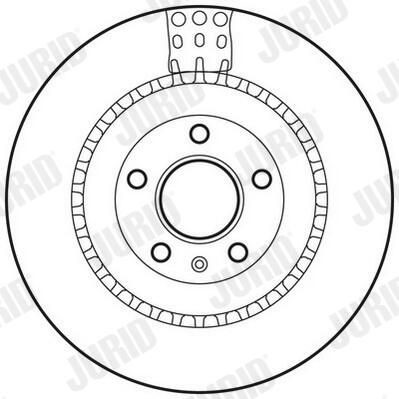 562735JC Jurid/Bendix Дисковый тормоз
