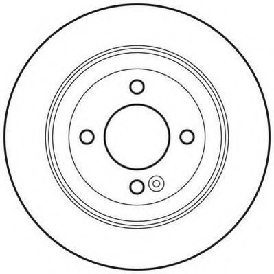 Задний тормозной диск Jurid/Bendix 562764JC цена, от 35.69 USD