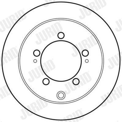 Задний тормозной диск Jurid/Bendix 562781JC цена, от 31.83 USD
